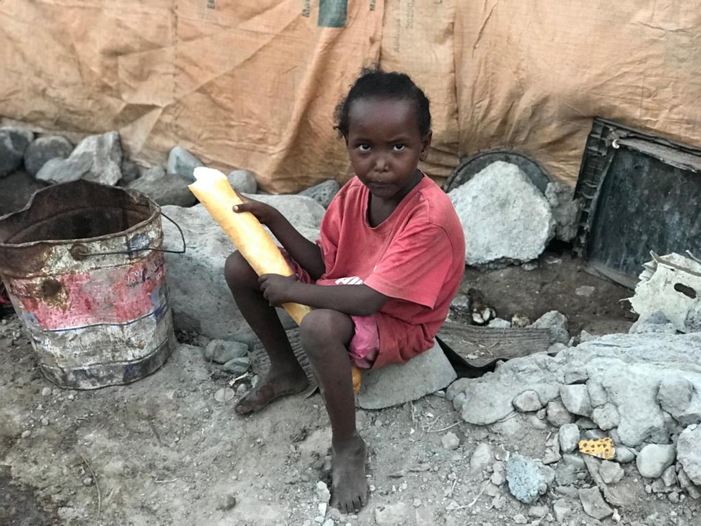 Afrika da çocuk olmak